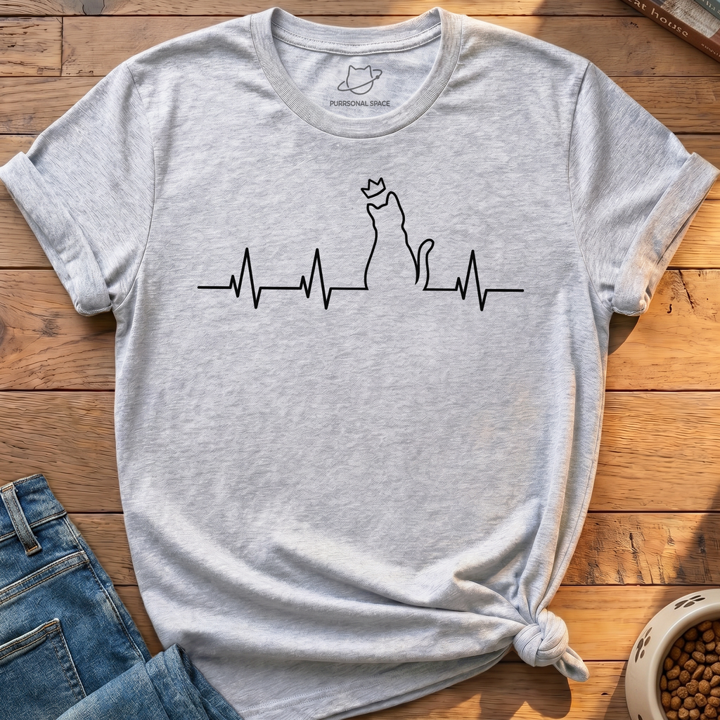 Cat Heartbeat T-Shirt
