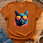 Cat 90s Sunglasses T-Shirt