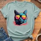 Cat 90s Sunglasses T-Shirt