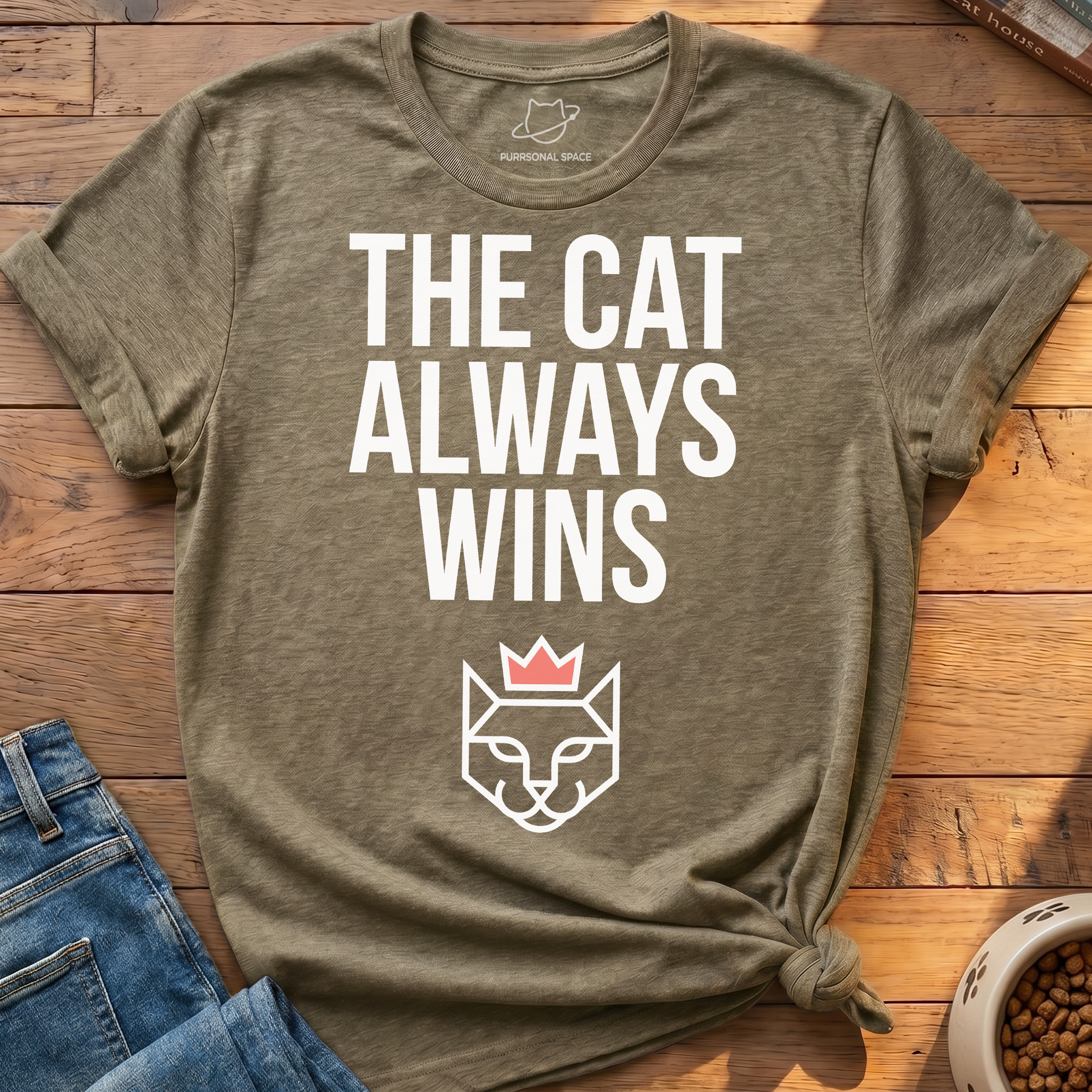 The Cat Always Wins T-Shirt