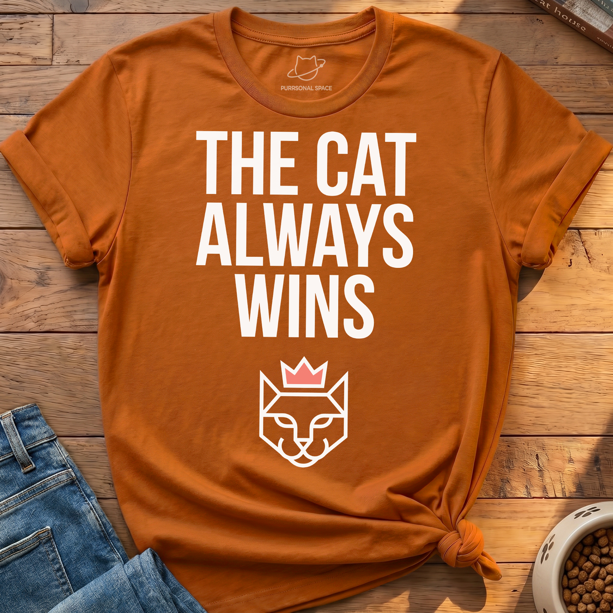 The Cat Always Wins T-Shirt