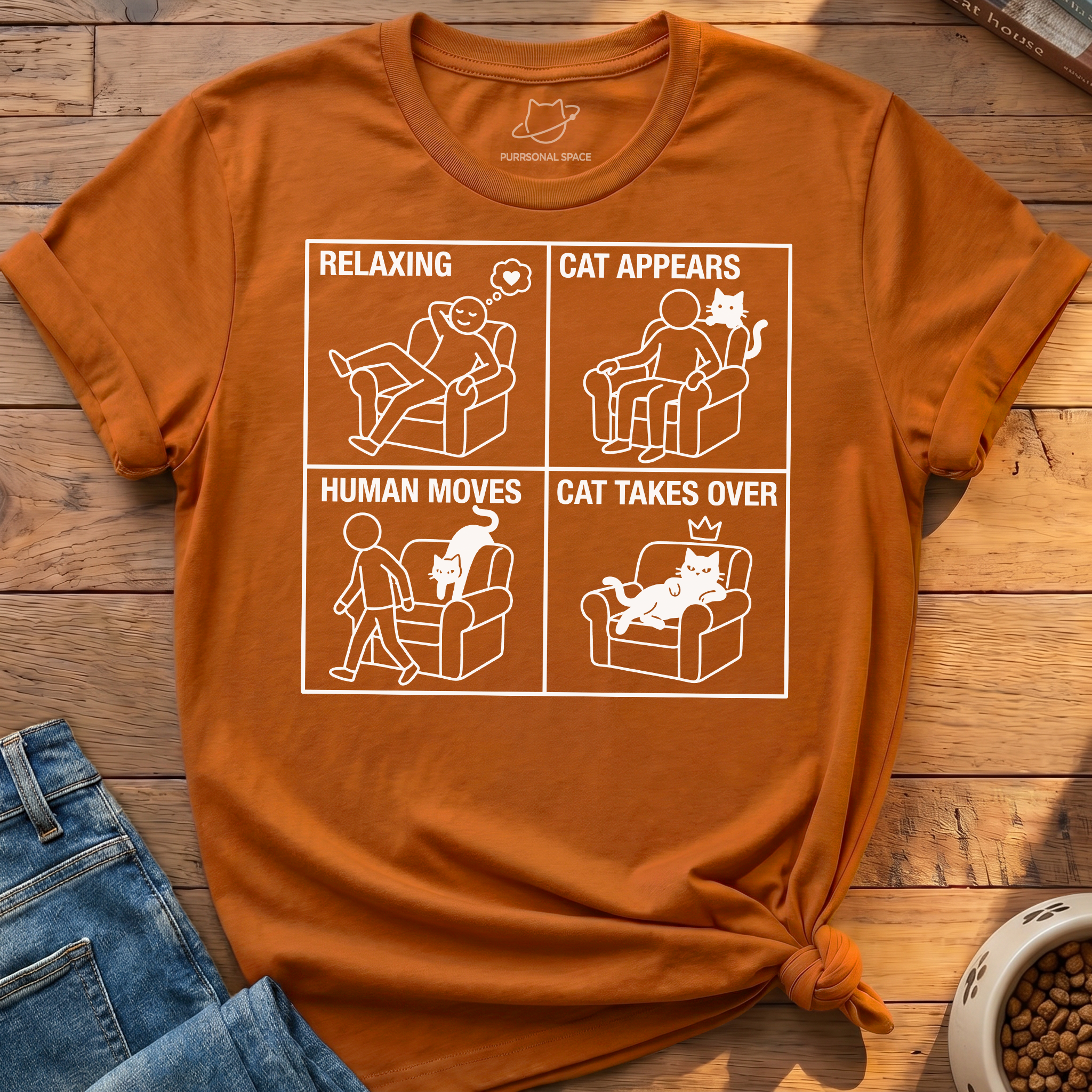 Cat Appears T-Shirt
