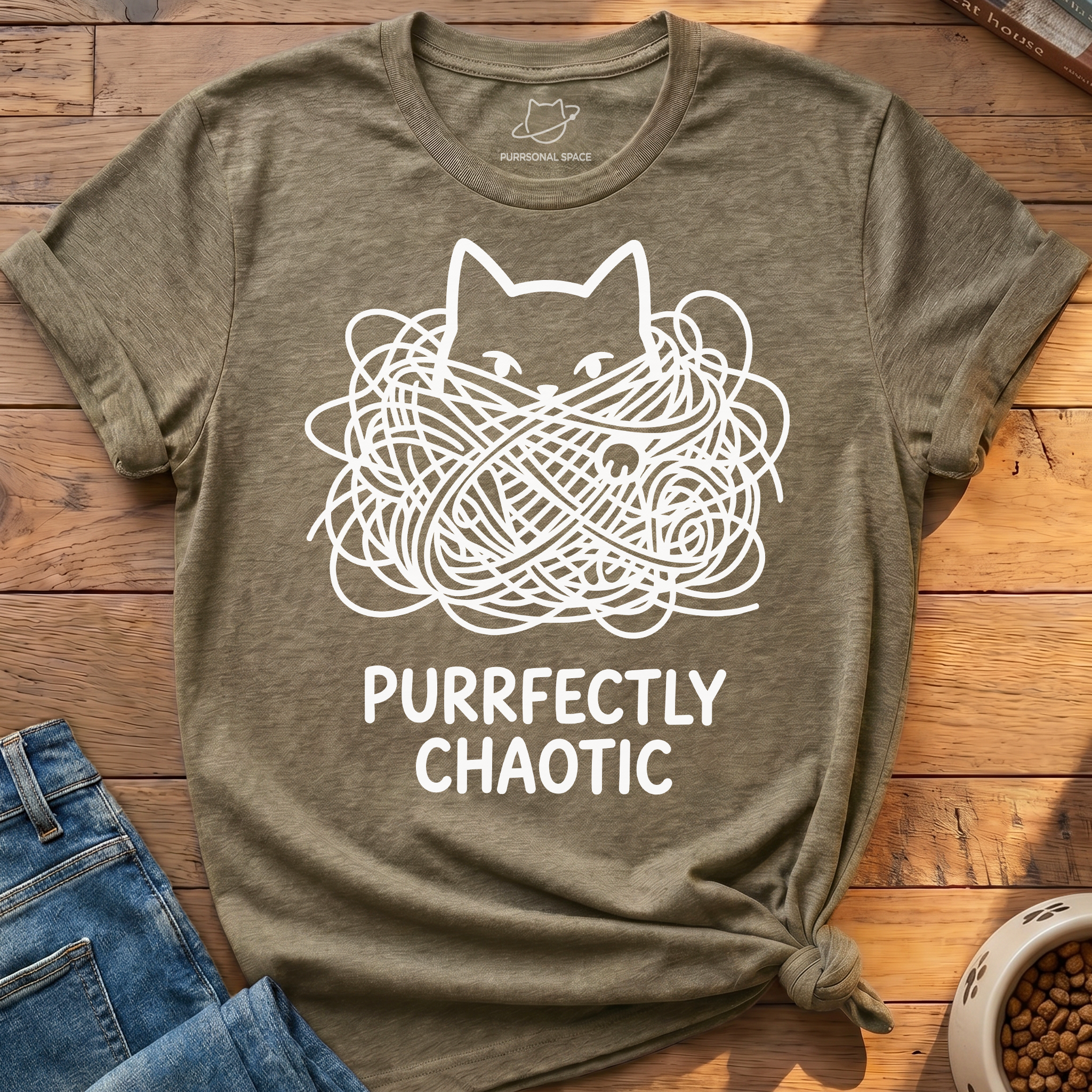 Purrfectly Chaotic T-Shirt