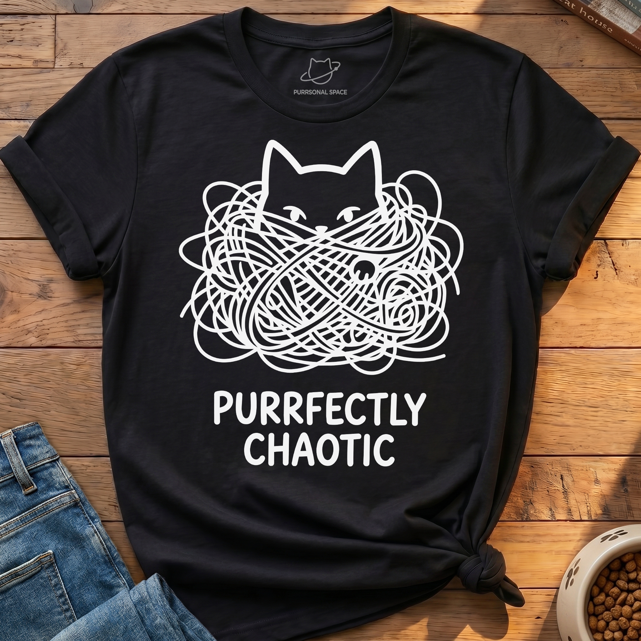 Purrfectly Chaotic T-Shirt