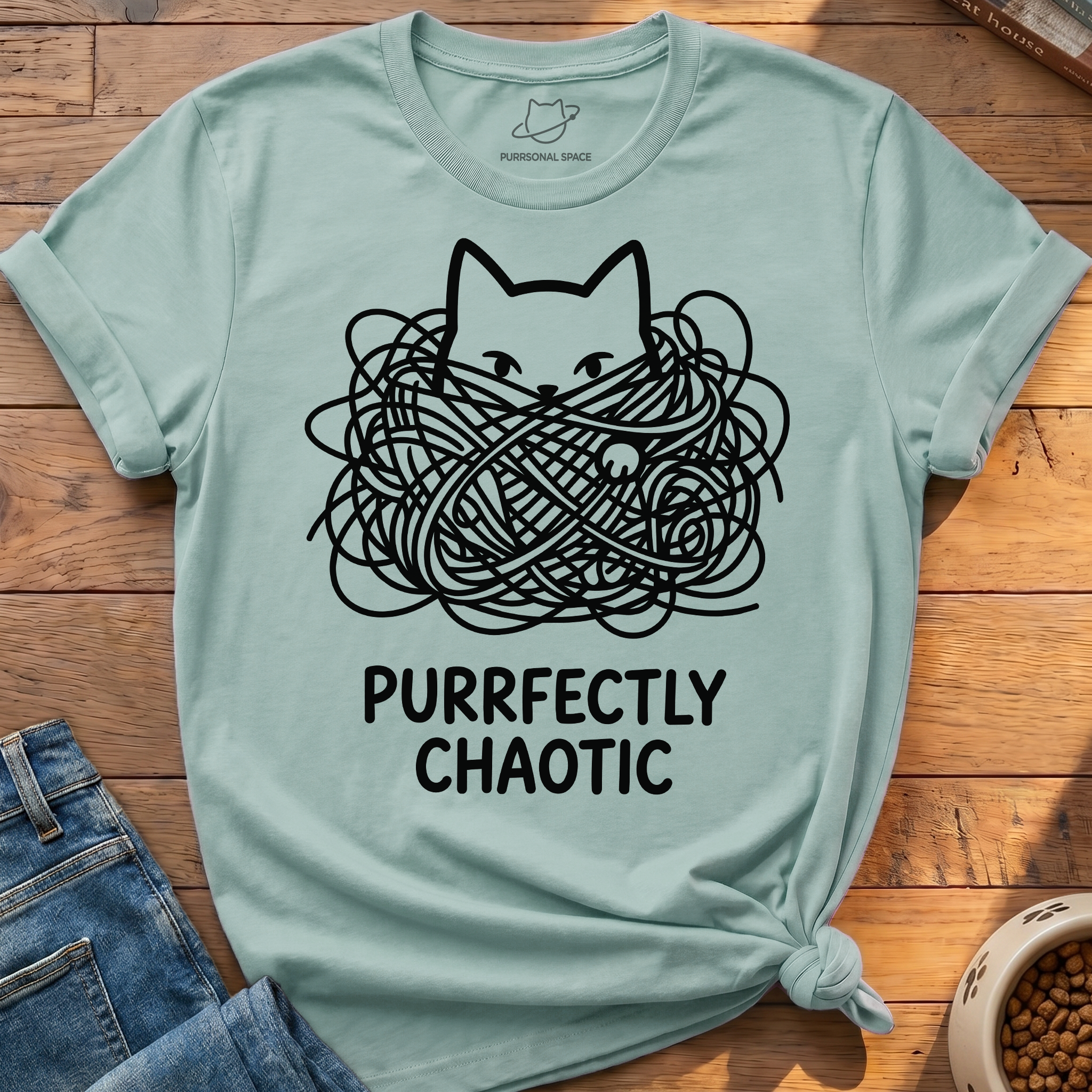 Purrfectly Chaotic T-Shirt