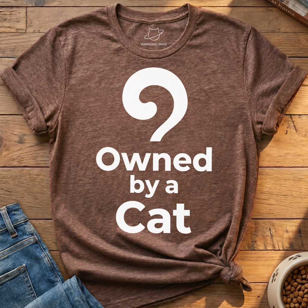 Owned By A Cat T-Shirt
