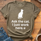 Ask The Cat T-Shirt