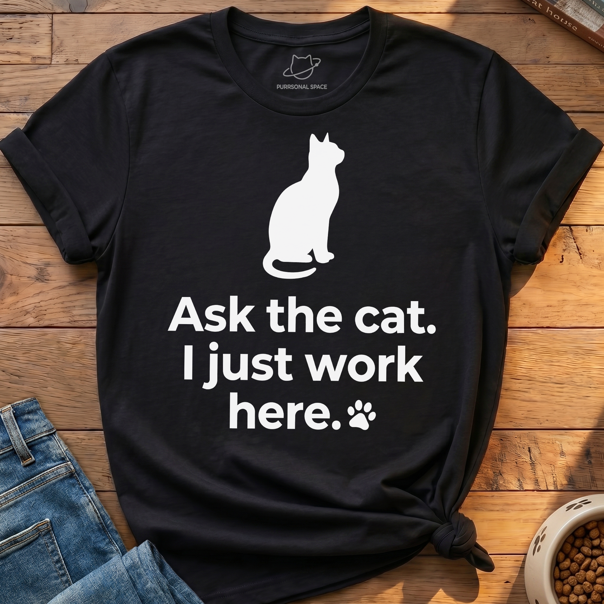 Ask The Cat T-Shirt