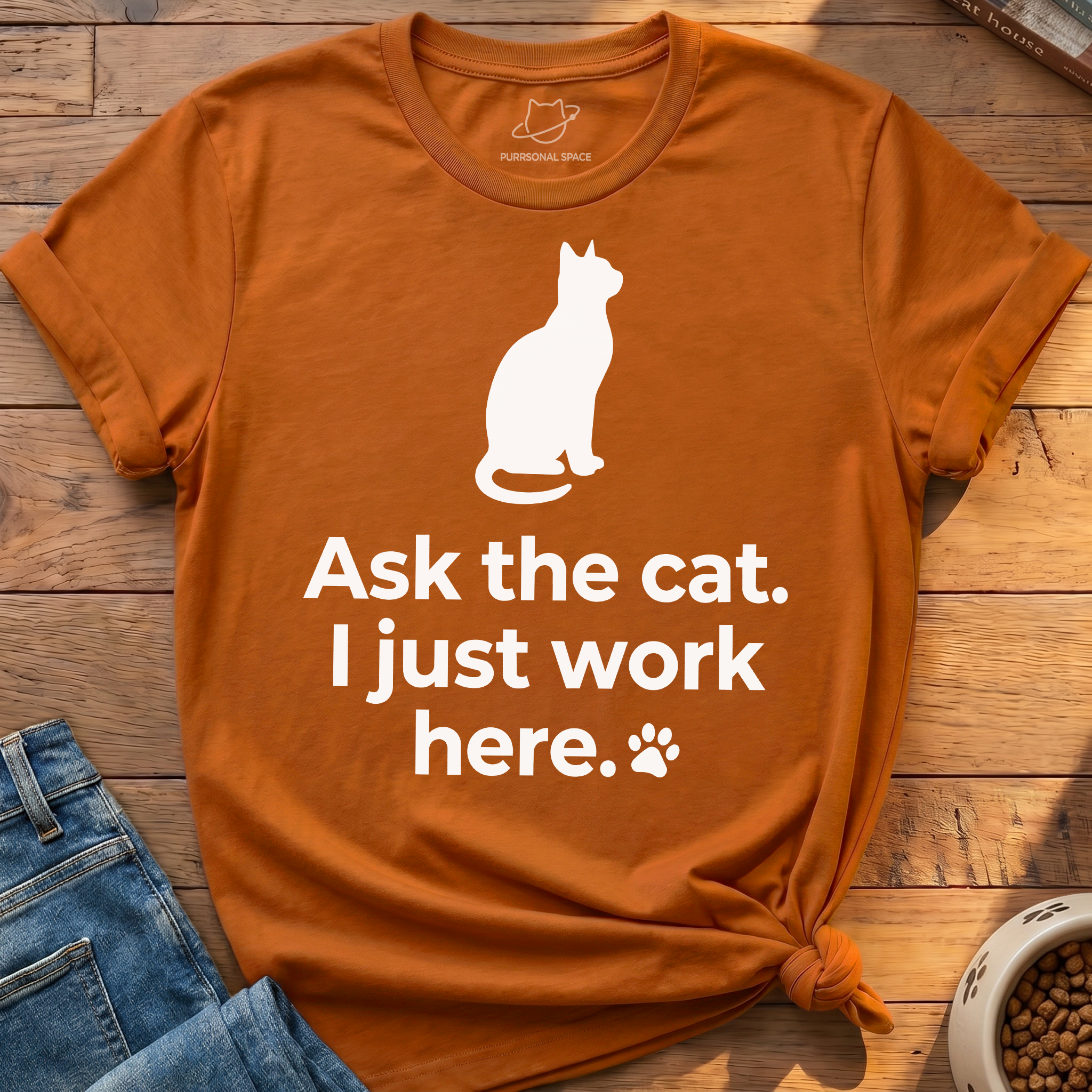 Ask The Cat T-Shirt