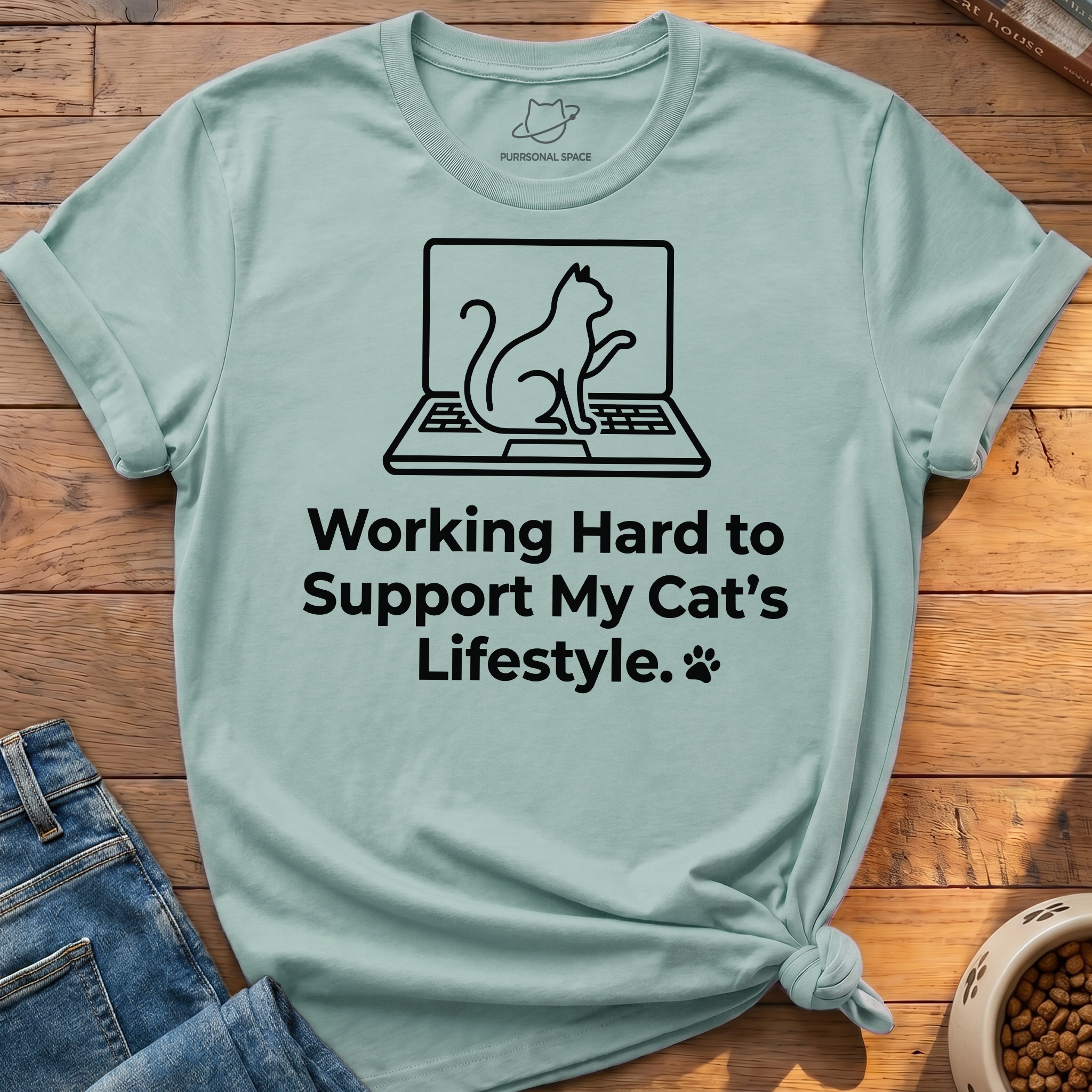 Working Hard To Support T-Shirt