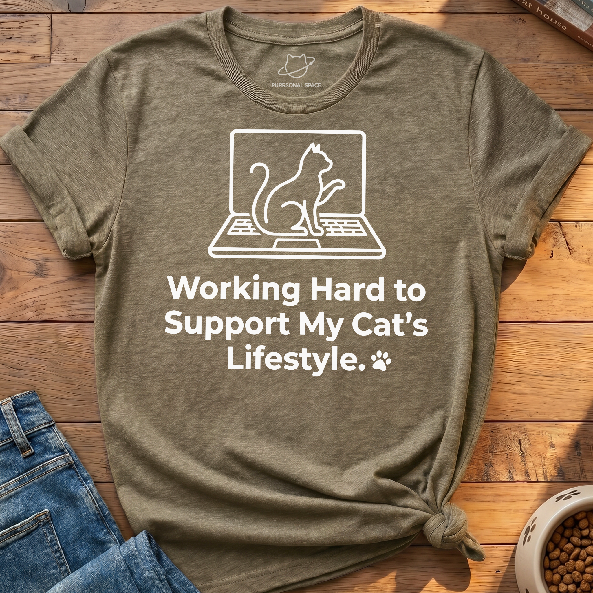 Working Hard To Support T-Shirt