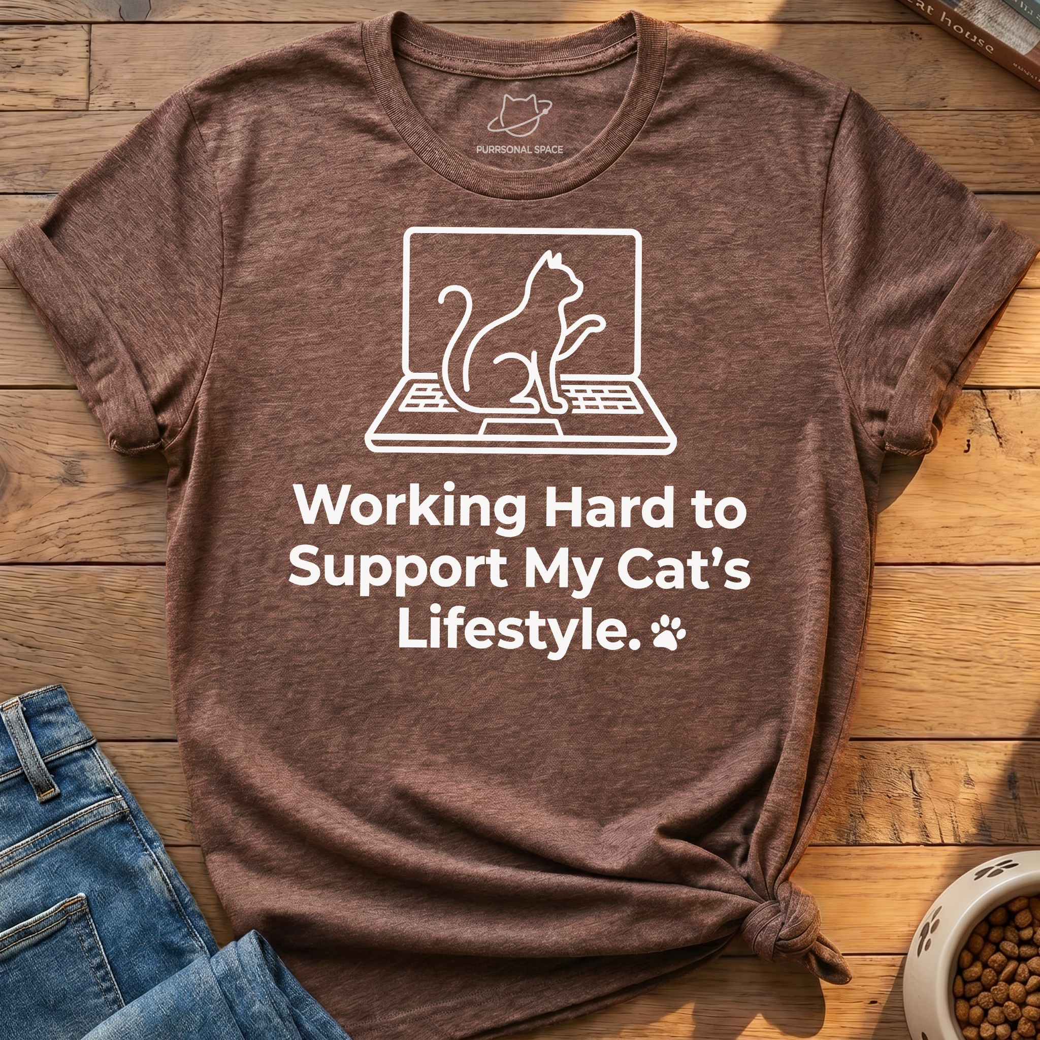 Working Hard To Support T-Shirt