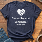Owned By A Cat T-Shirt