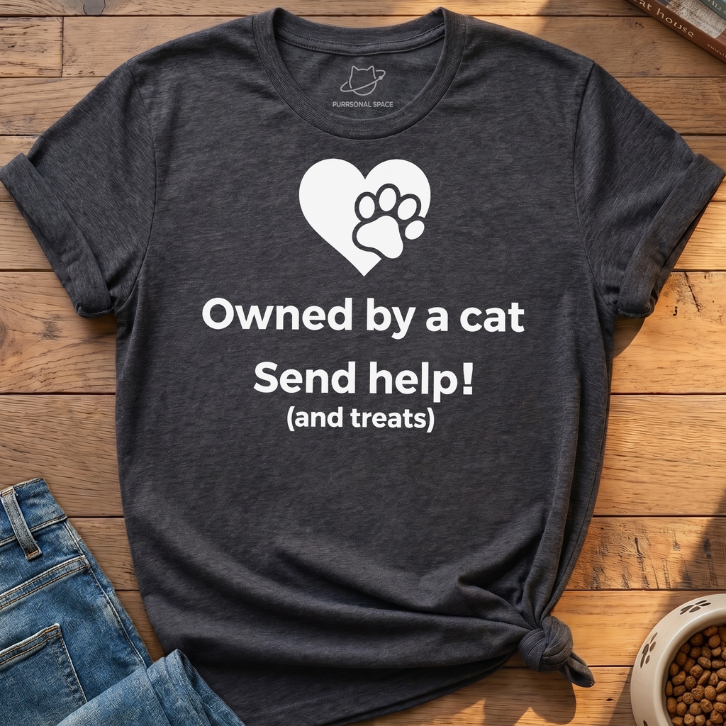 Owned By A Cat T-Shirt