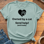 Owned By A Cat T-Shirt