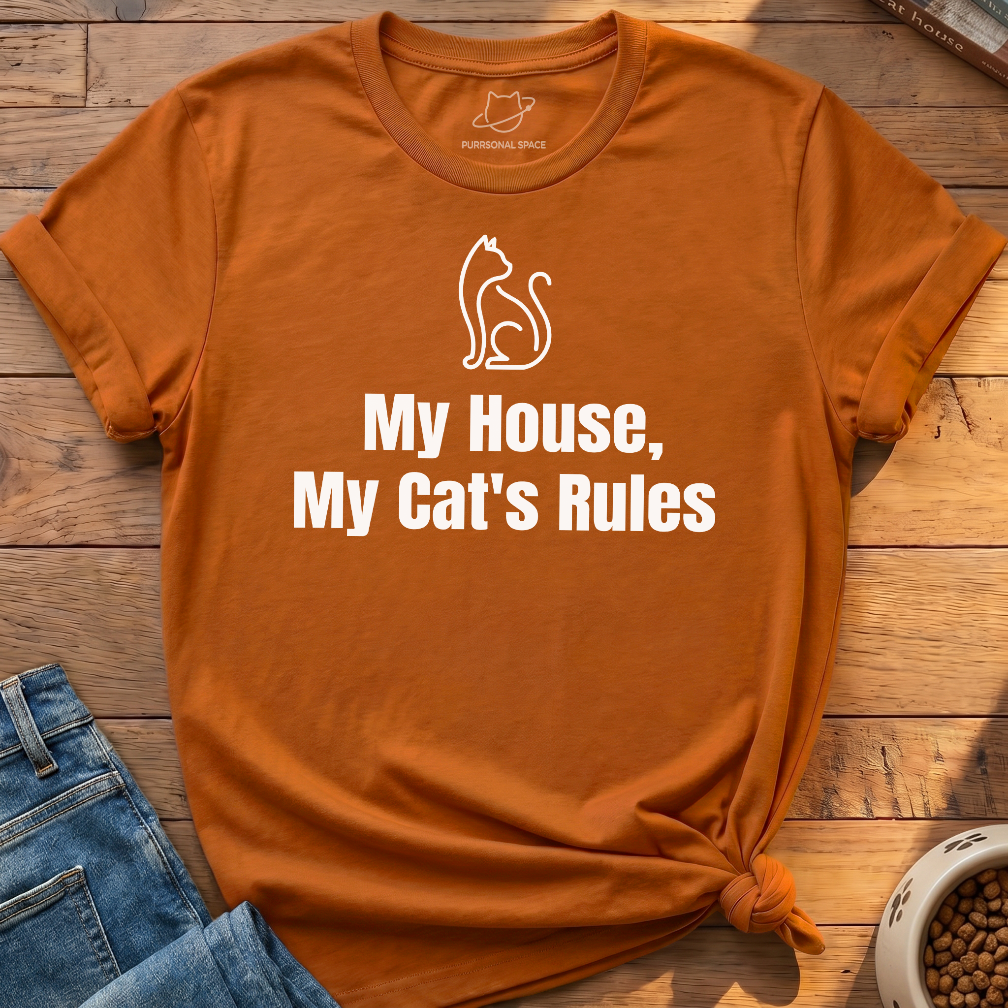 My Cat's Rules T-Shirt