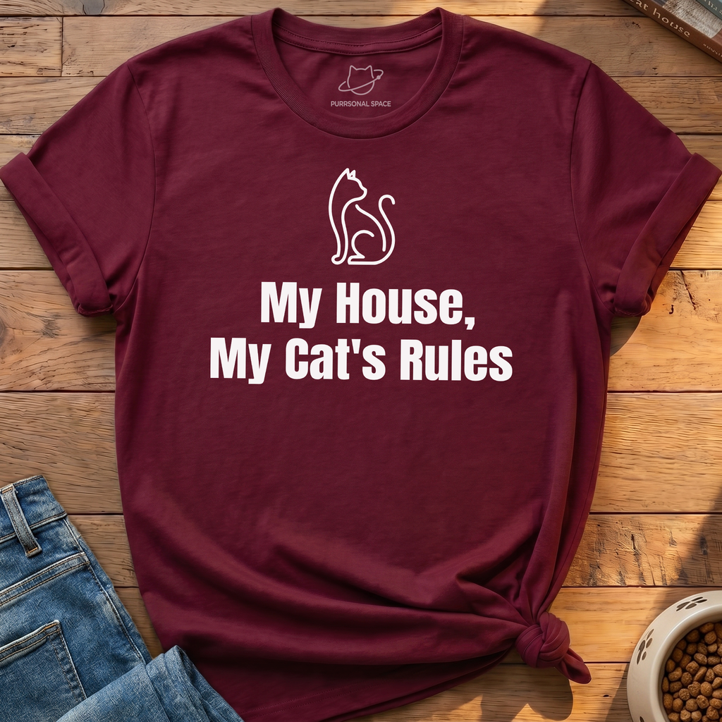 My Cat's Rules T-Shirt