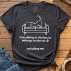 House Belongs To Cat T-Shirt