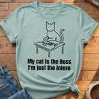 My Cat Is The Boss T-Shirt