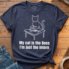 My Cat Is The Boss T-Shirt