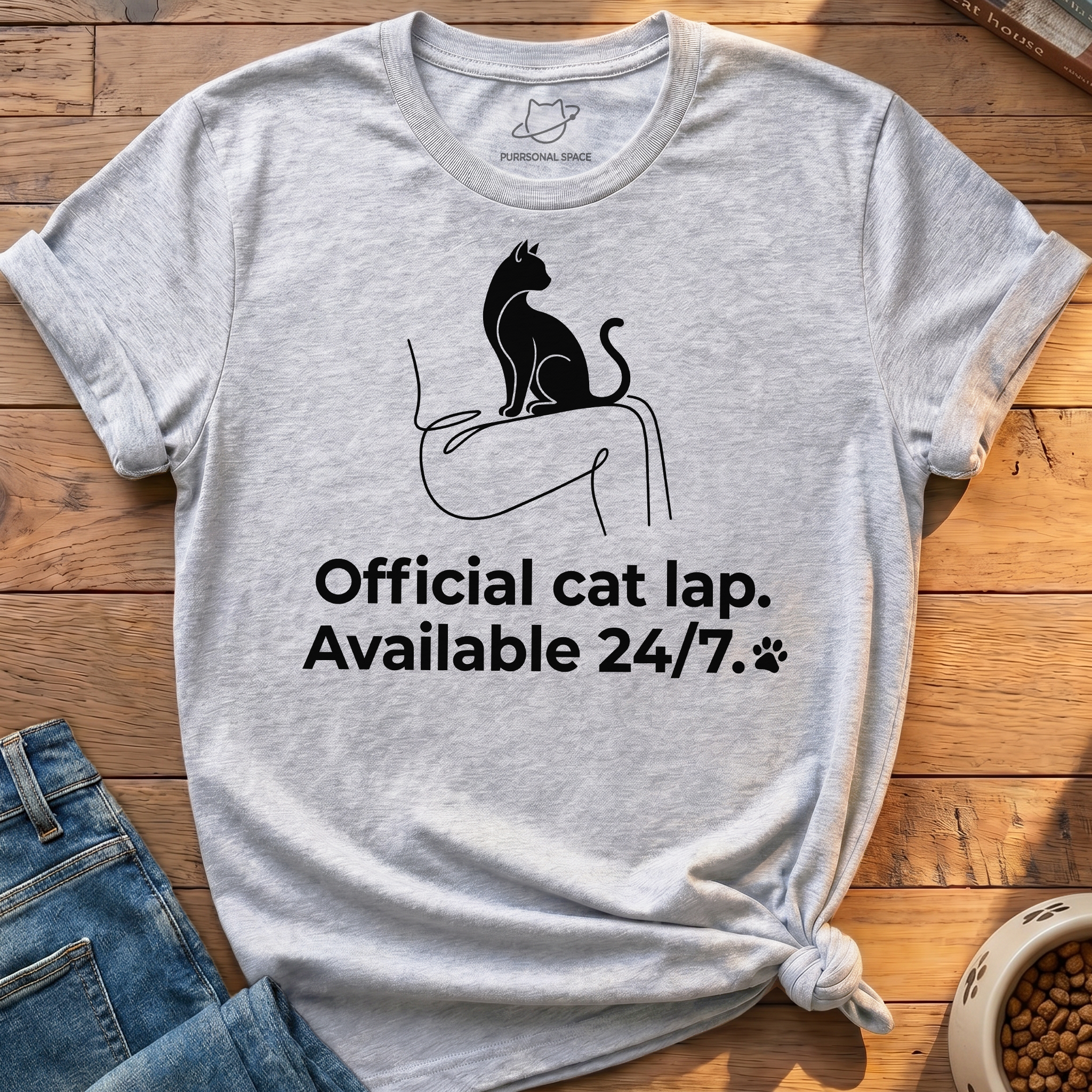 Official Cat Lap T-Shirt