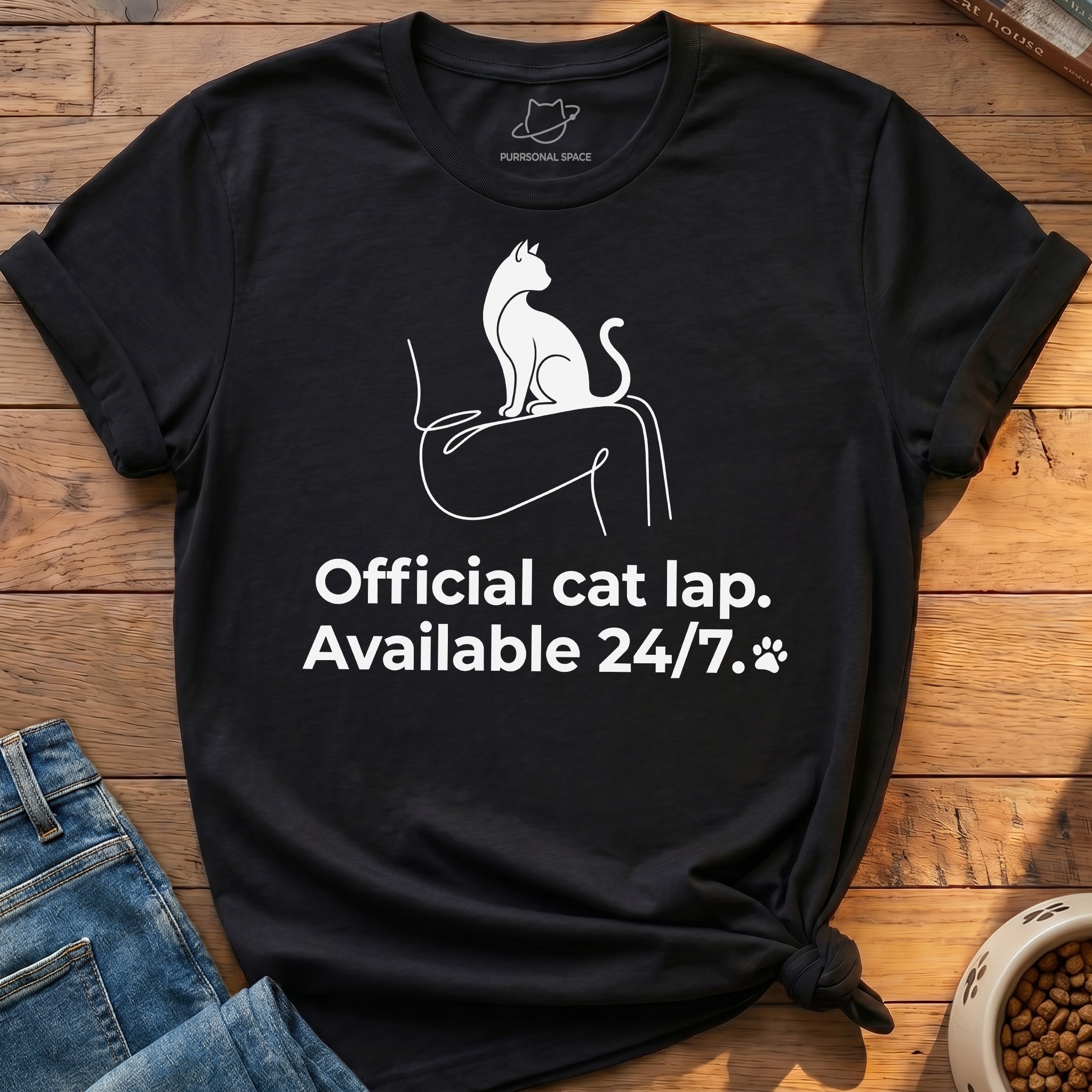 Official Cat Lap T-Shirt