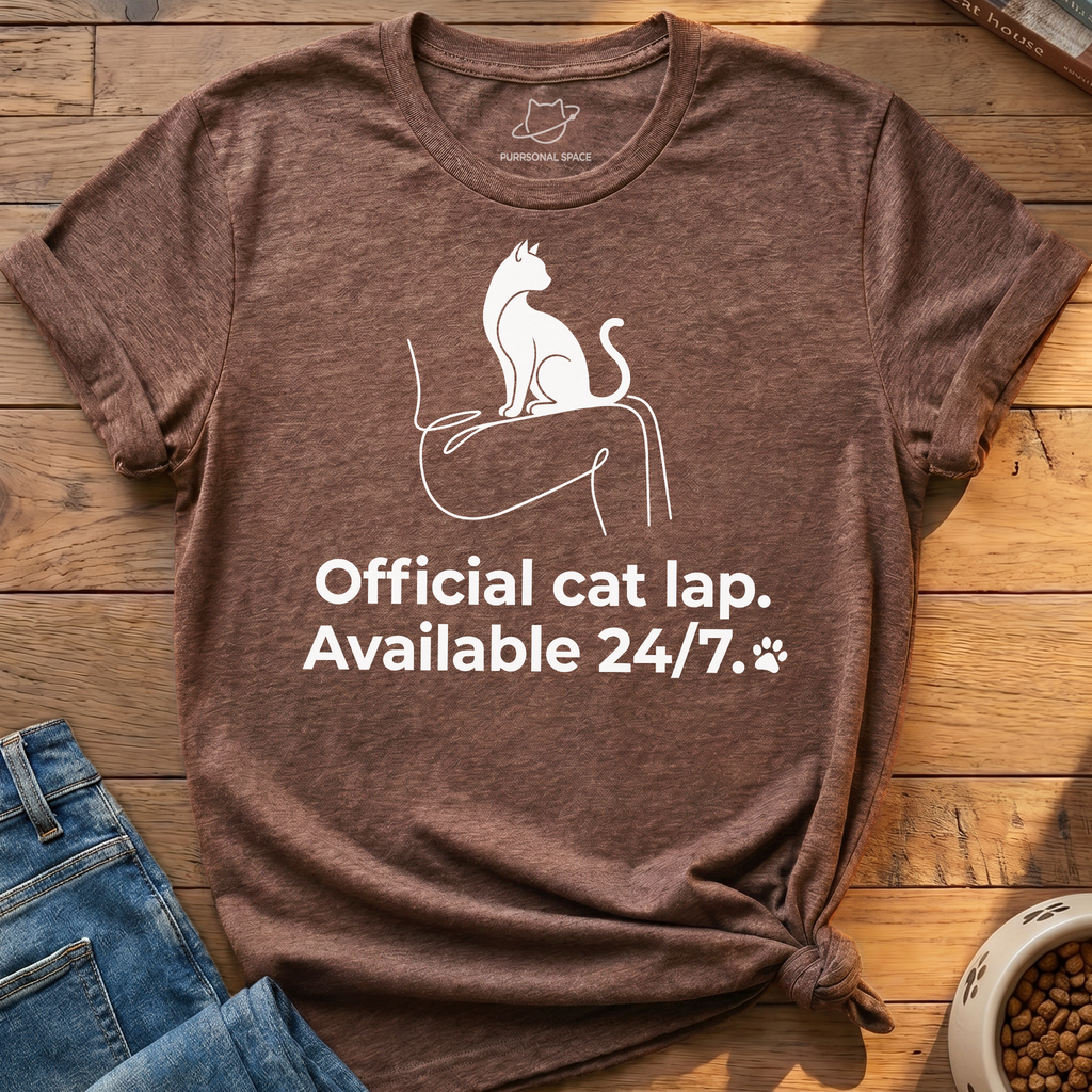 Official Cat Lap T-Shirt