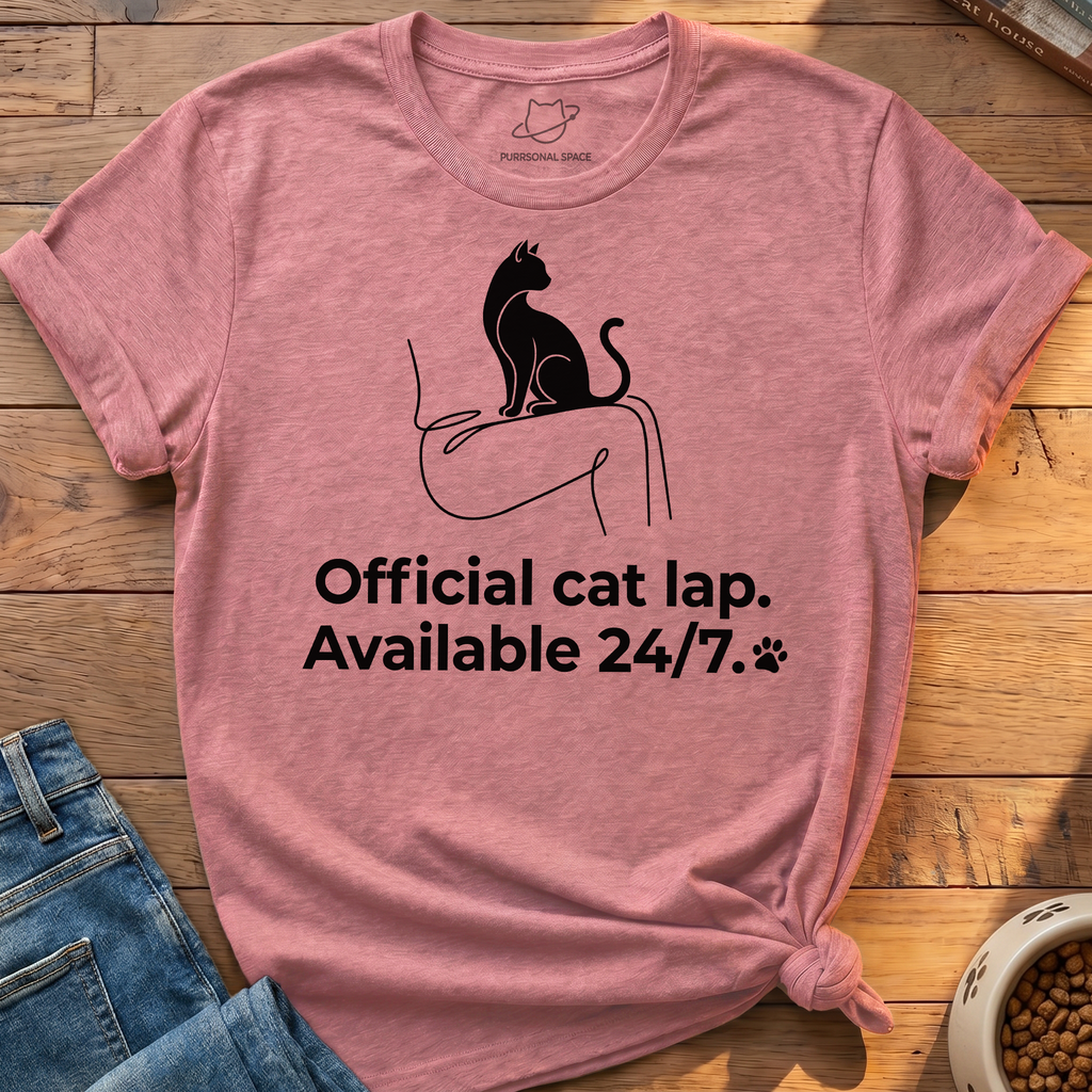 Official Cat Lap T-Shirt
