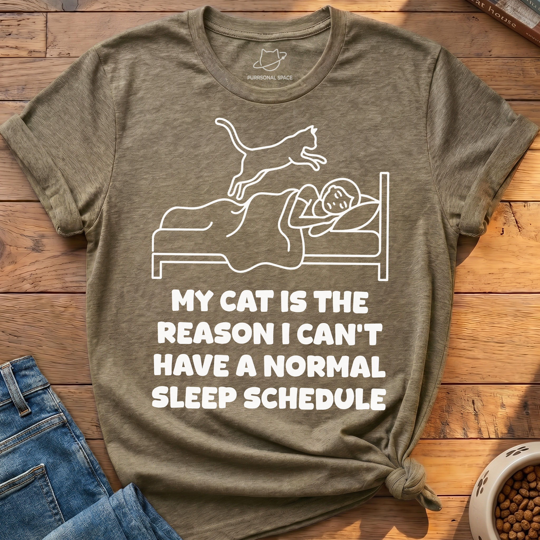 Normal Sleep Schedule T-Shirt