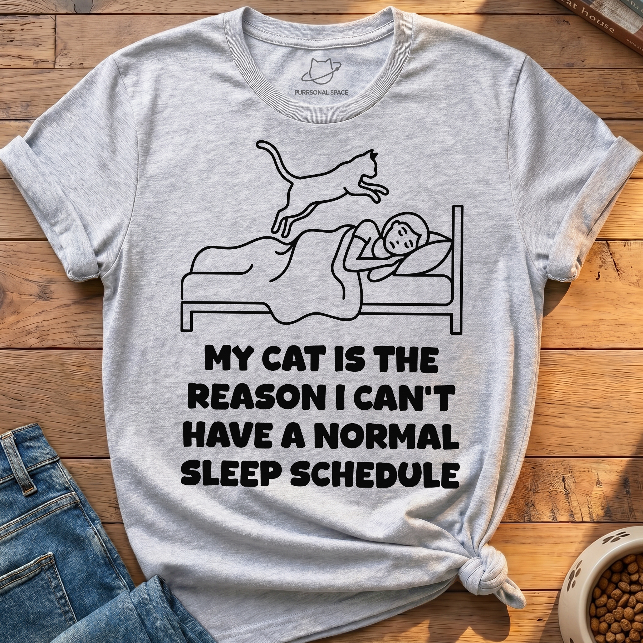 Normal Sleep Schedule T-Shirt