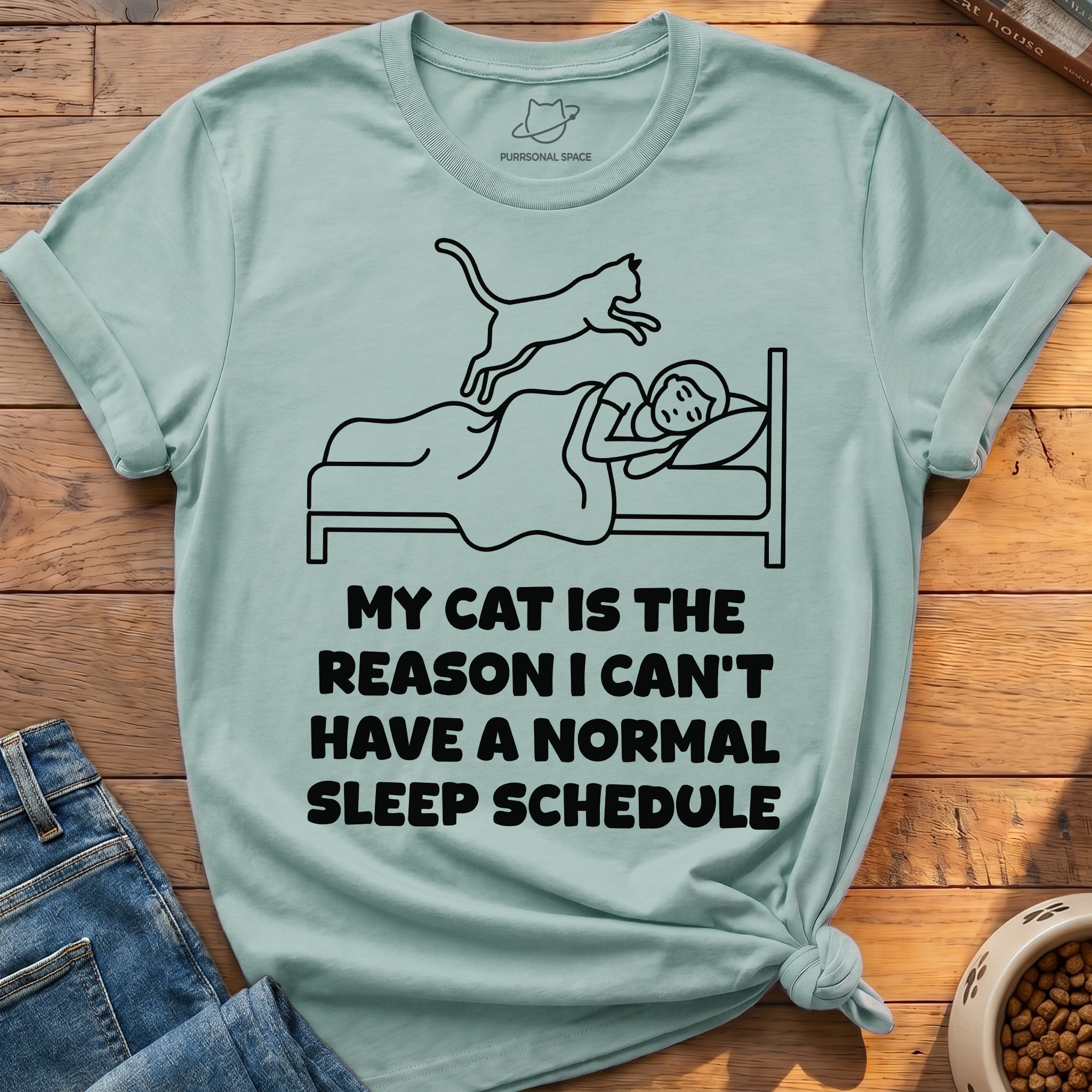 Normal Sleep Schedule T-Shirt