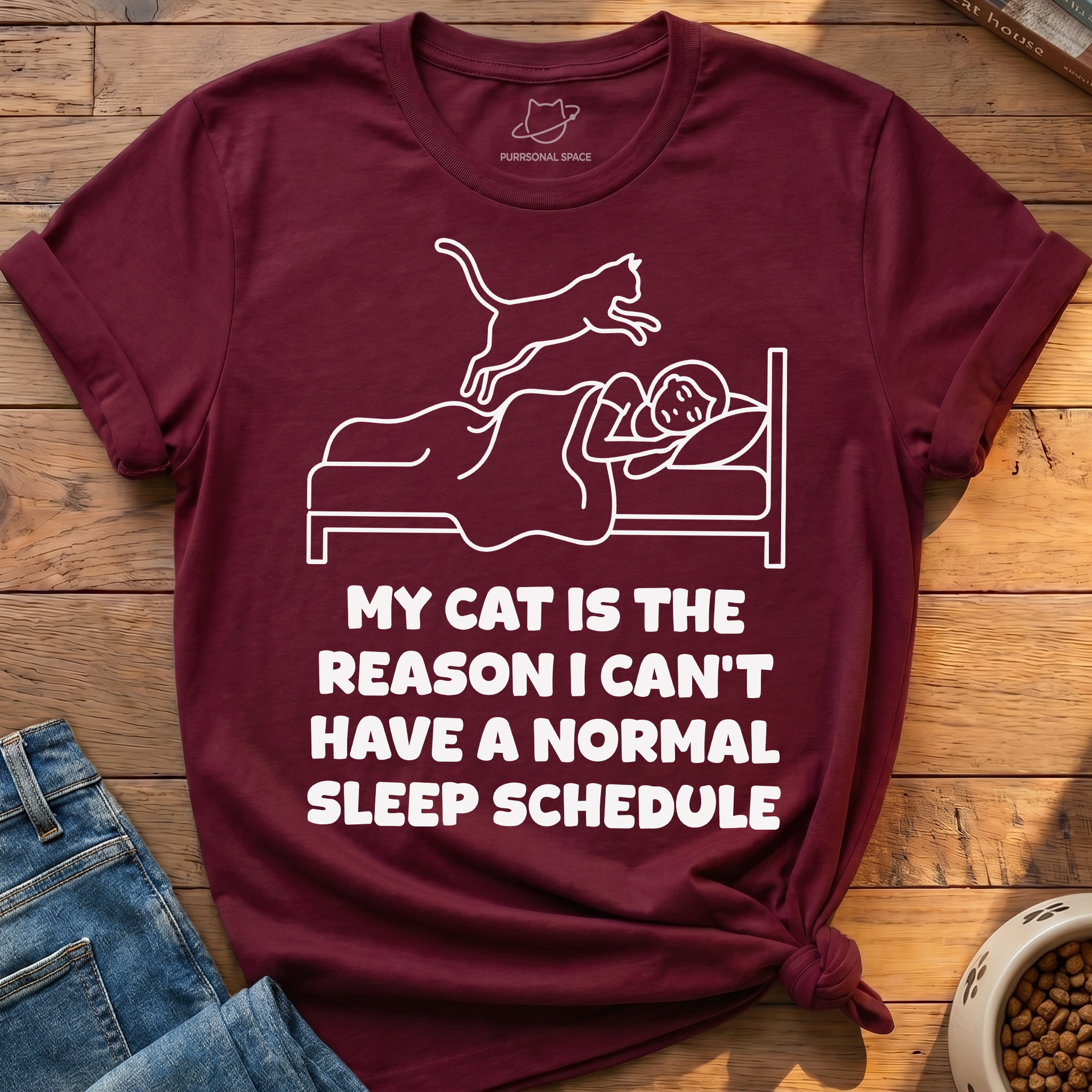 Normal Sleep Schedule T-Shirt