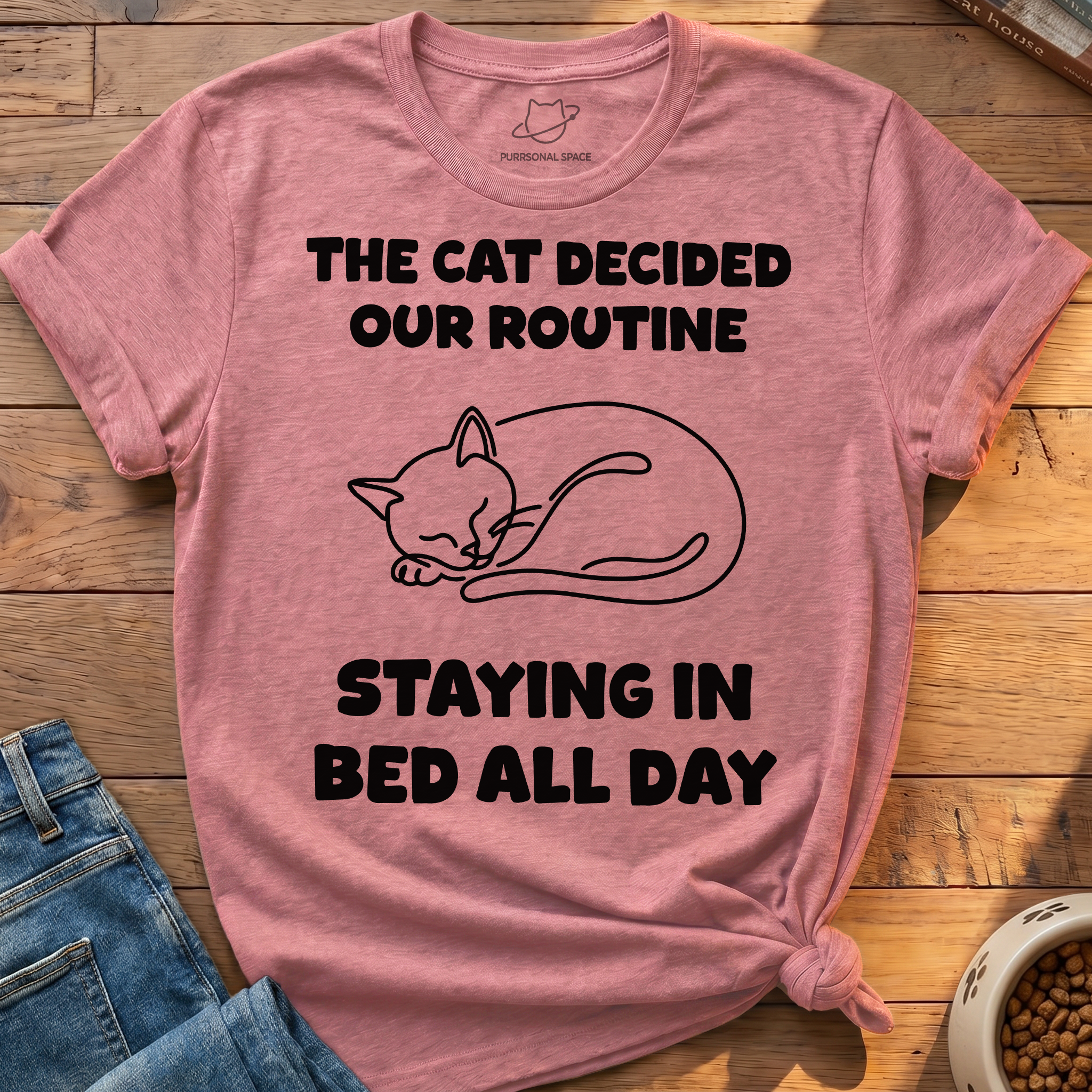 Staying In Bed All Day T-Shirt