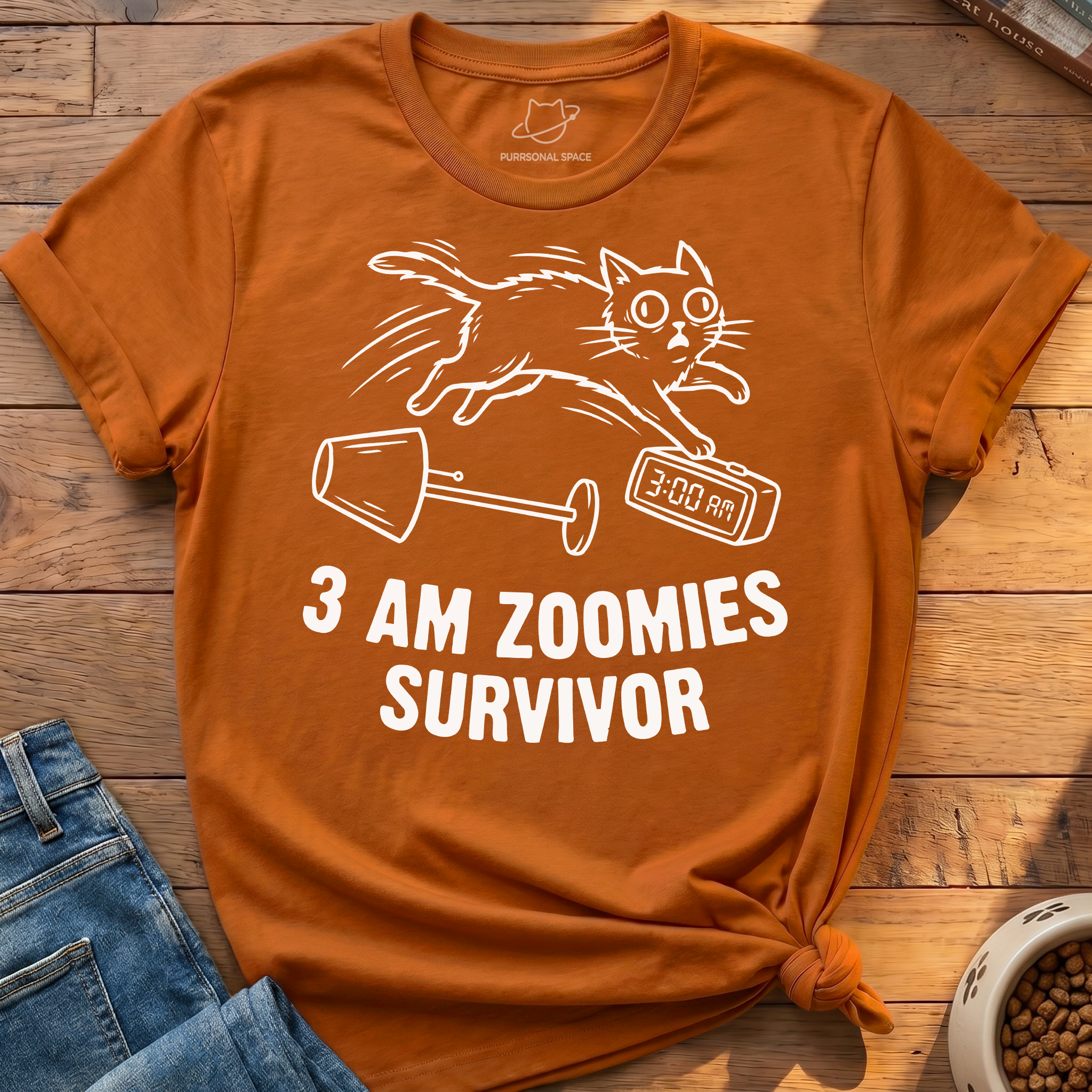 3 Am Zoomies Survivor T-Shirt
