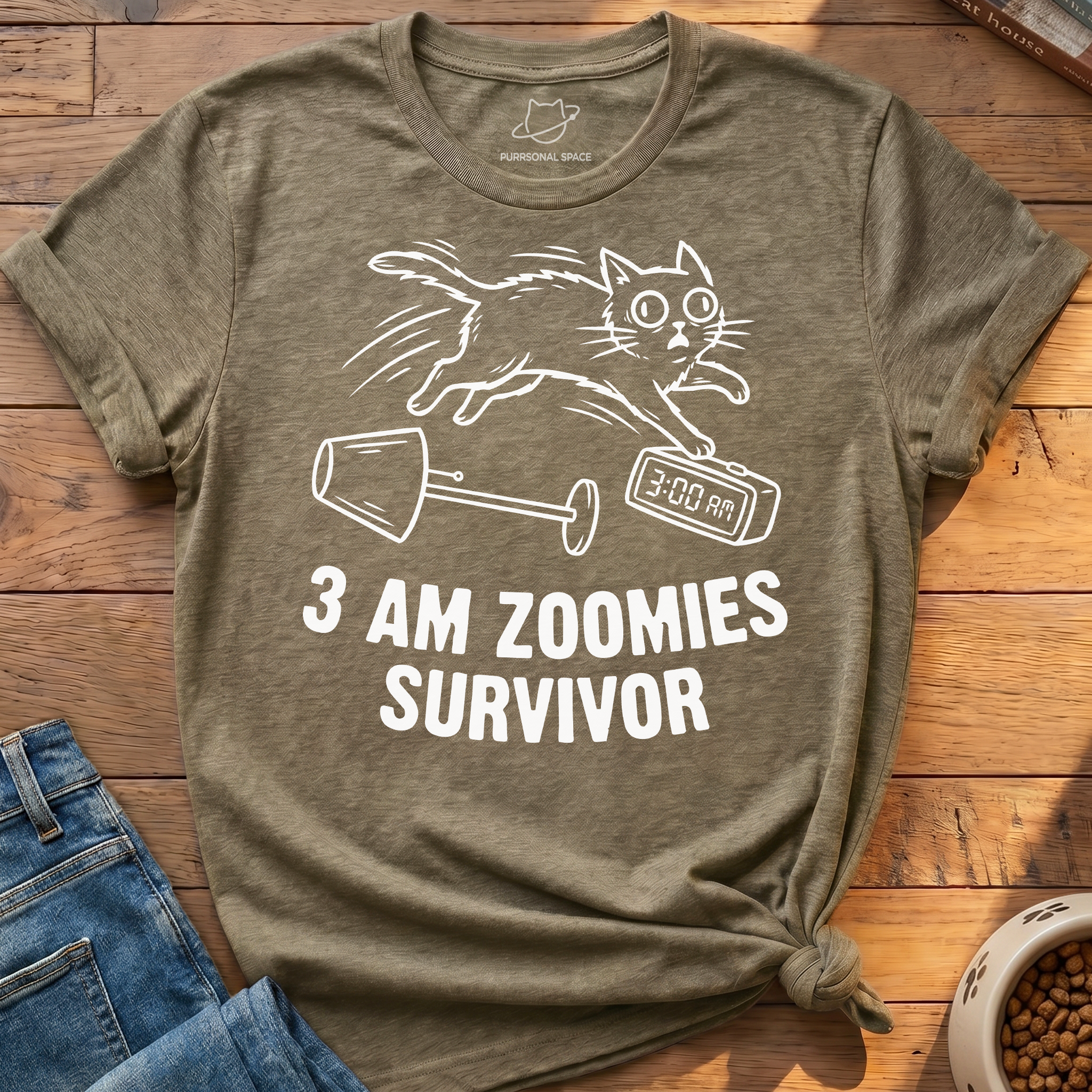 3 Am Zoomies Survivor T-Shirt