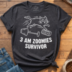 3 Am Zoomies Survivor T-Shirt