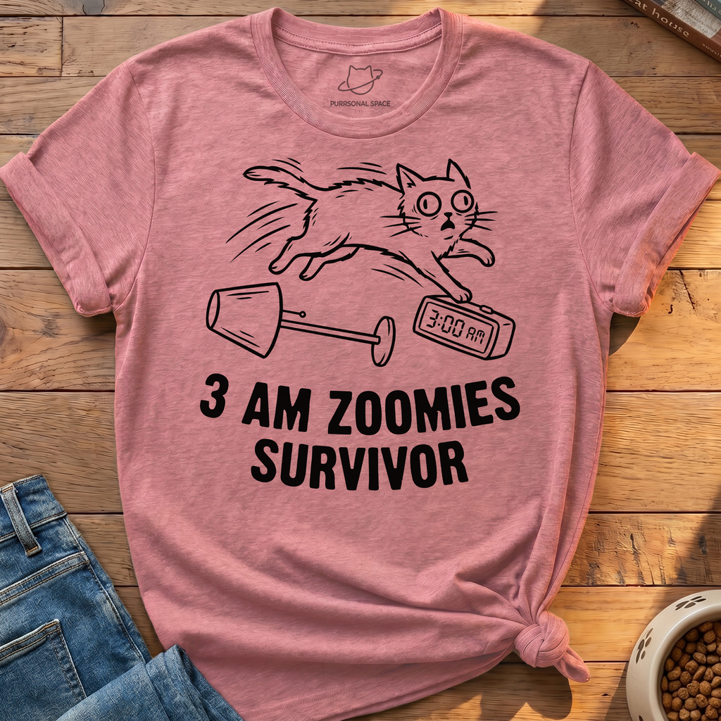 3 Am Zoomies Survivor T-Shirt