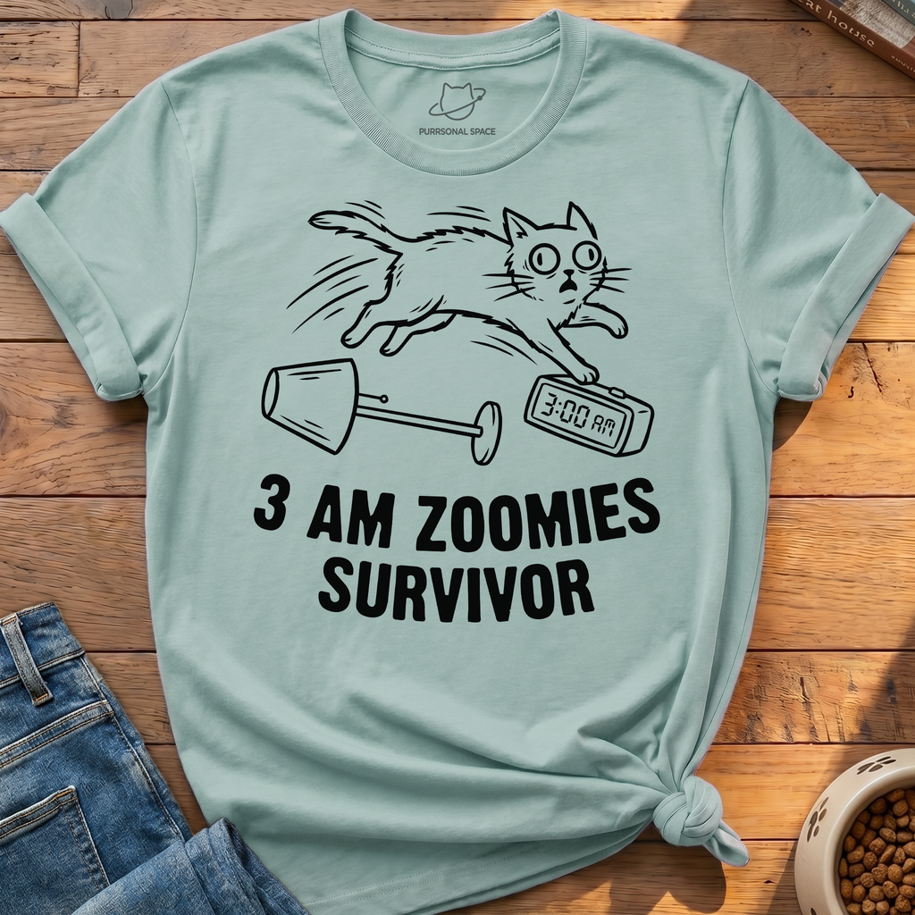 3 Am Zoomies Survivor T-Shirt