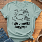 3 Am Zoomies Survivor T-Shirt