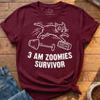 3 Am Zoomies Survivor T-Shirt
