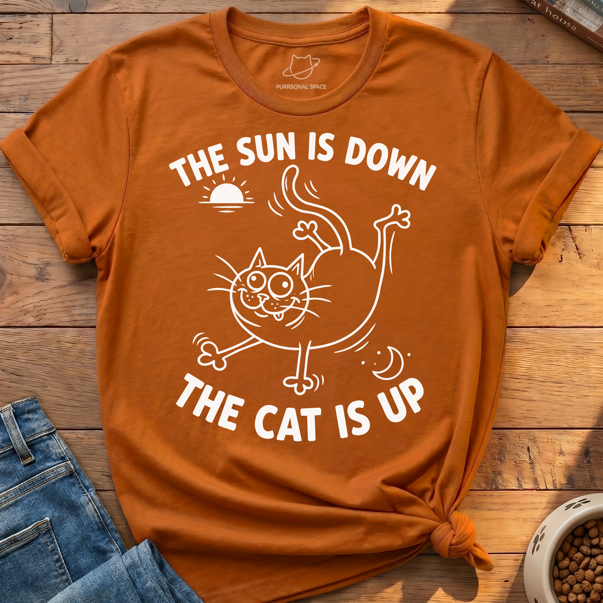 Cat Is Up T-Shirt