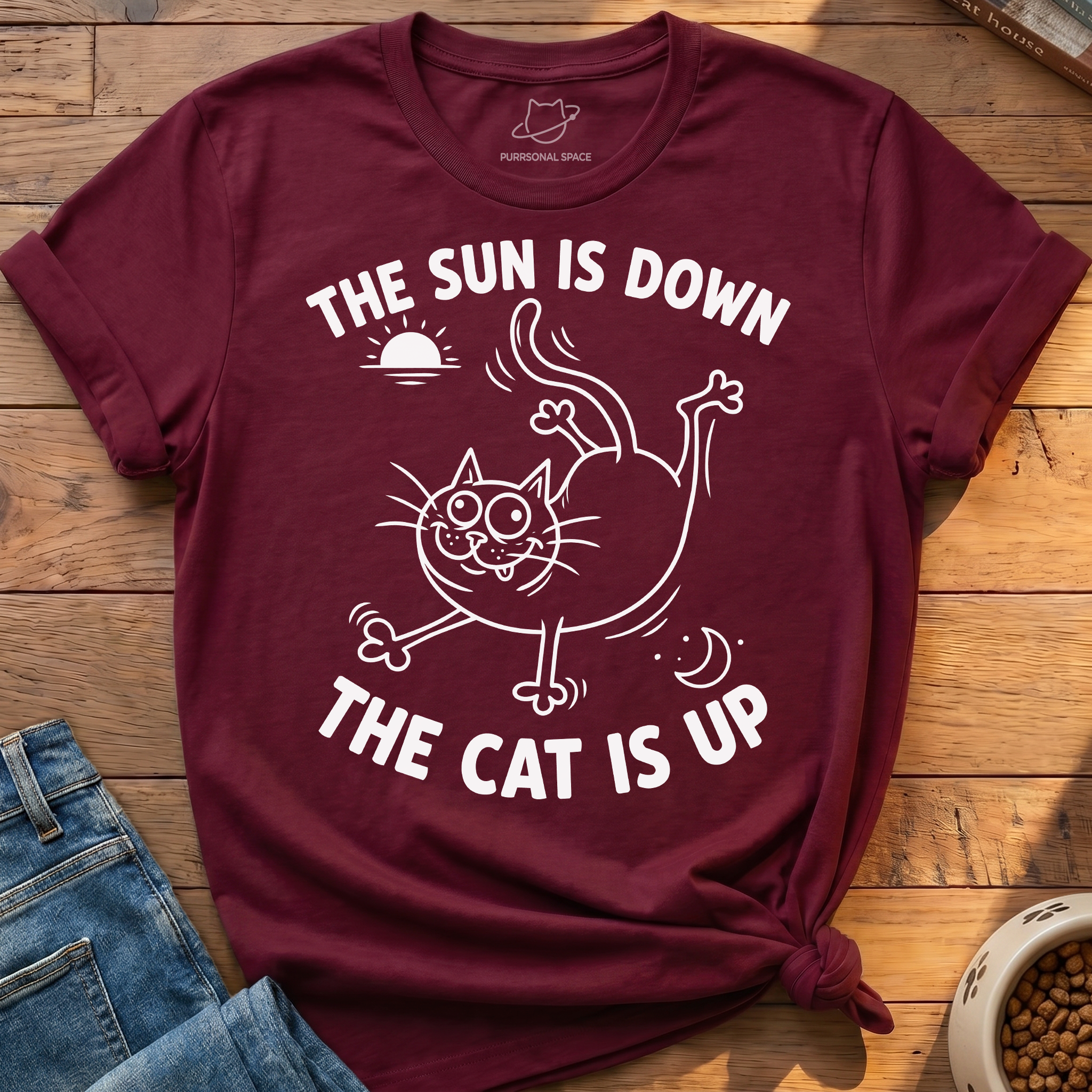 Cat Is Up T-Shirt