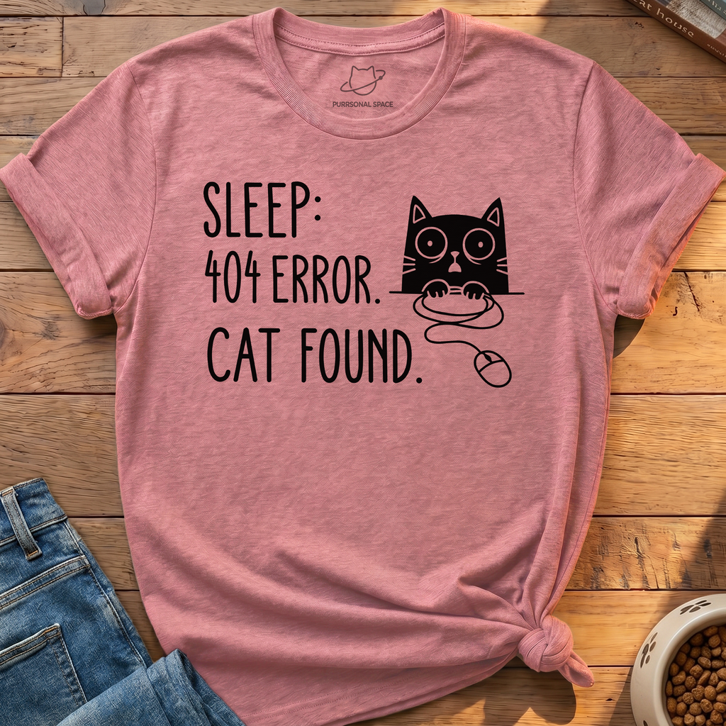 Sleep 404 Error T-Shirt
