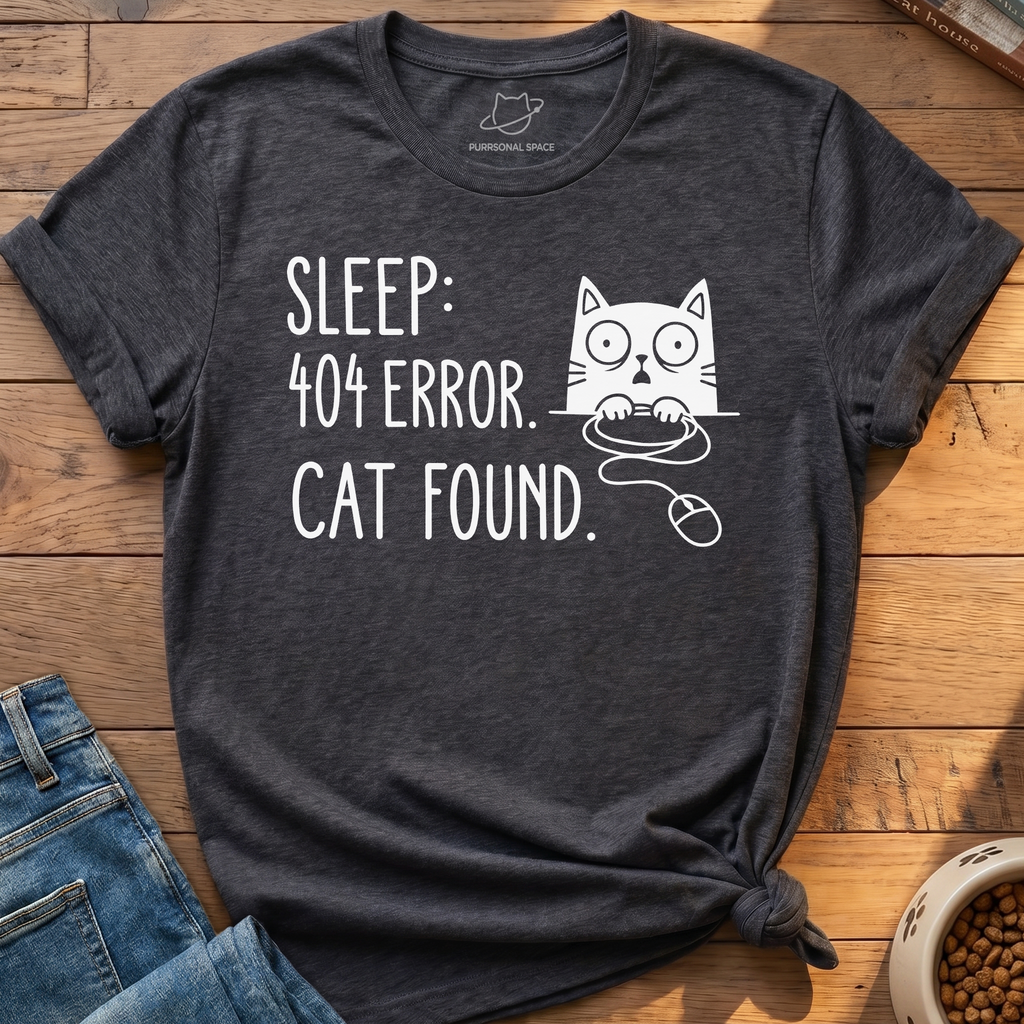Sleep 404 Error T-Shirt