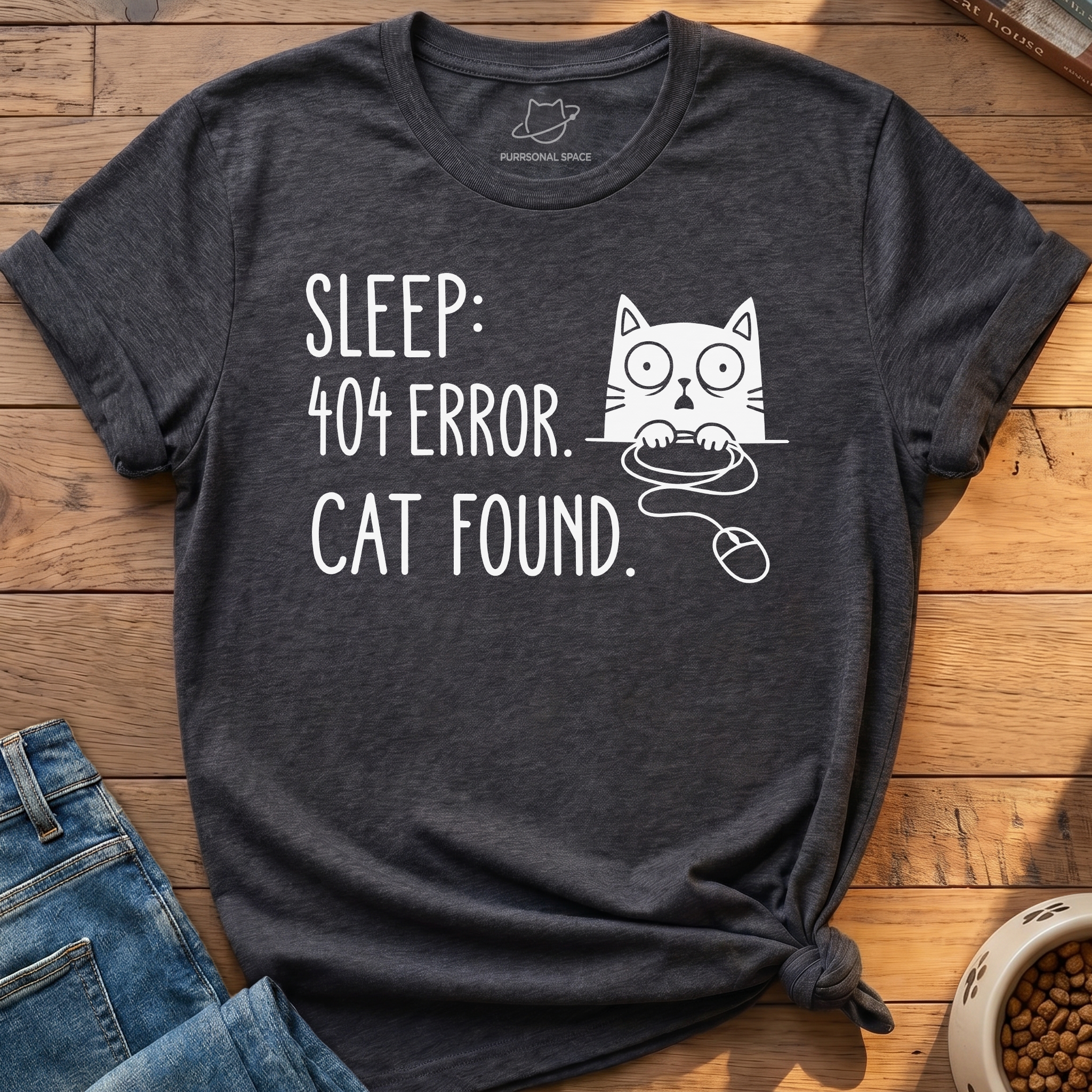 Sleep 404 Error T-Shirt
