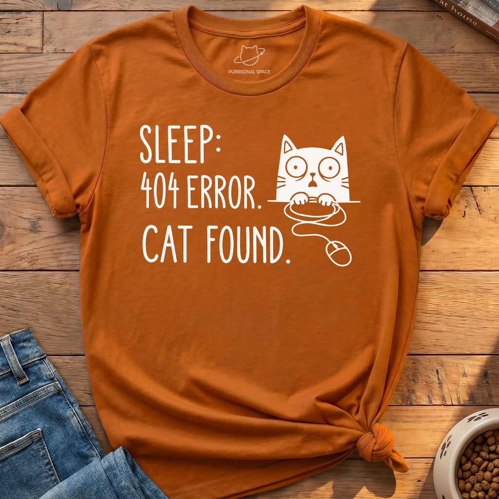 Sleep 404 Error T-Shirt
