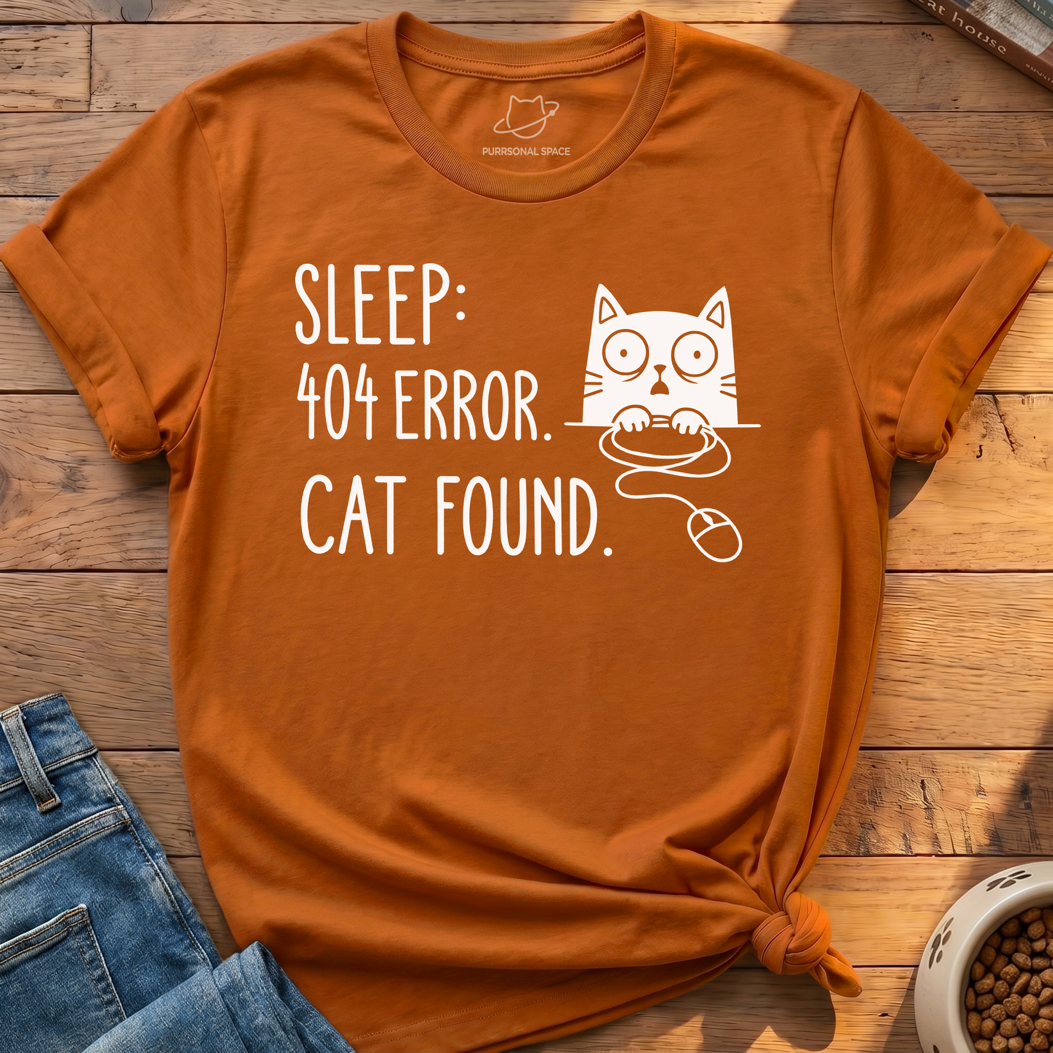 Sleep 404 Error T-Shirt