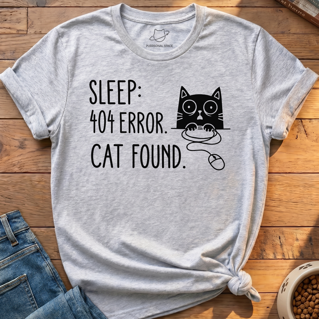 Sleep 404 Error T-Shirt