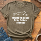 Hanging Off The Bed T-Shirt