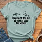 Hanging Off The Bed T-Shirt